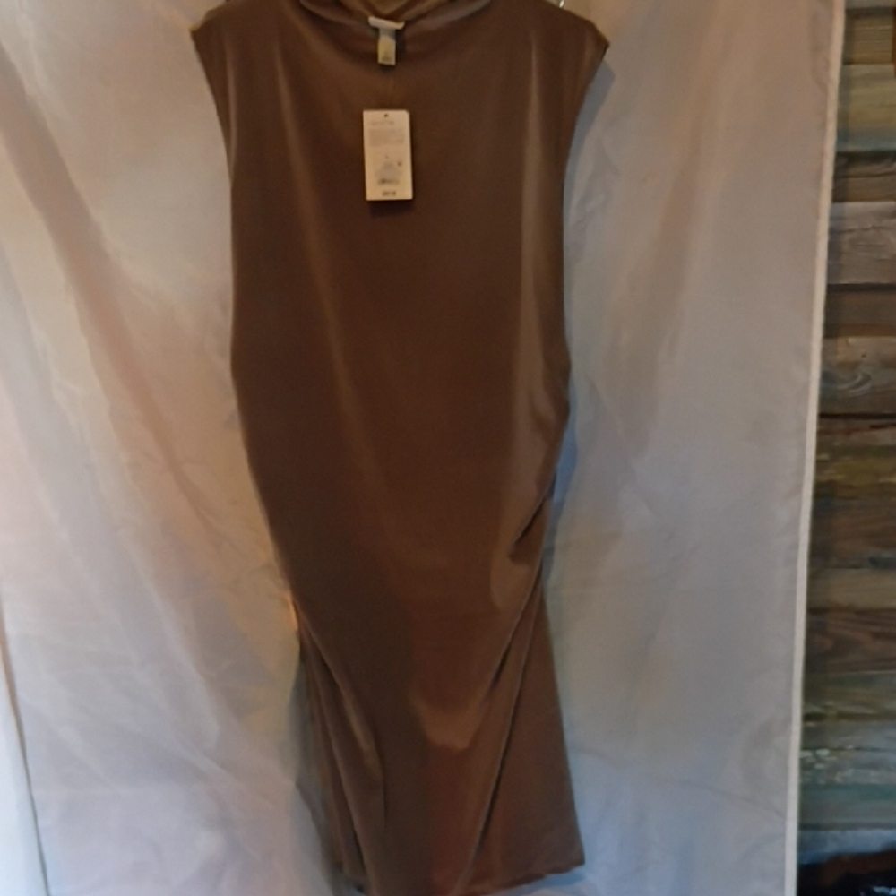 a new day Sleeveless Brown Maxi Dress